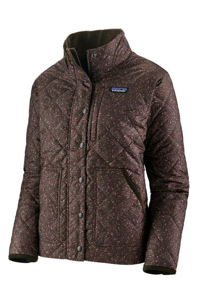 Patagonia Back Pasture Field Jacket In Barn Dance Logwood Brown