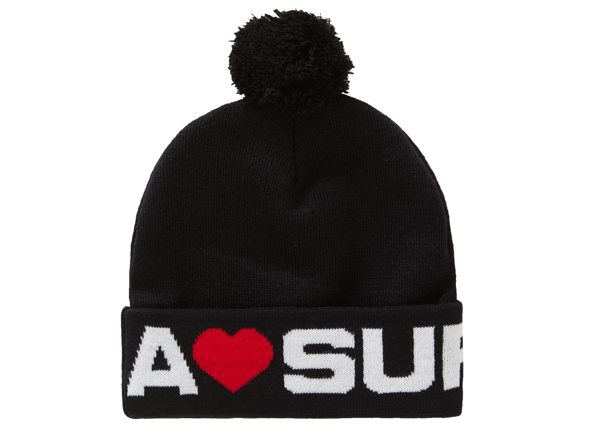 black supreme beanie