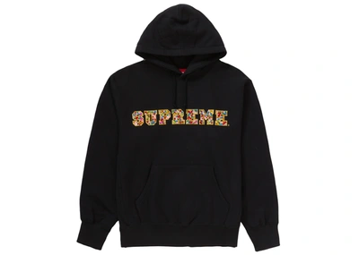 Pre-owned Supreme Jewels Hooded Sweatshirt (fw20) Black