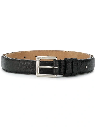 Ami Alexandre Mattiussi Square-buckle Belt In Black