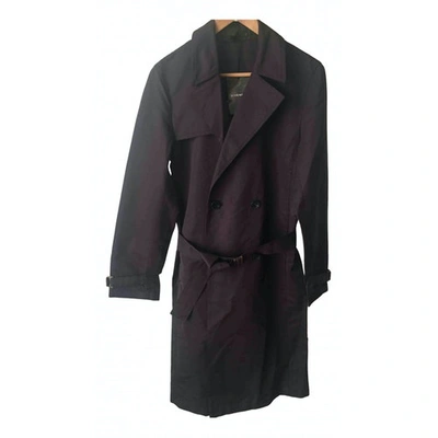 Pre-owned Givenchy Anthracite Cotton Coats