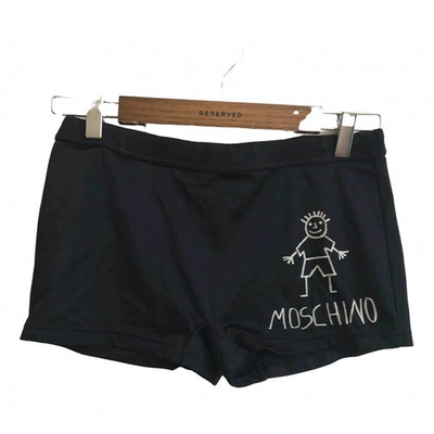 Pre-owned Moschino Black Shorts