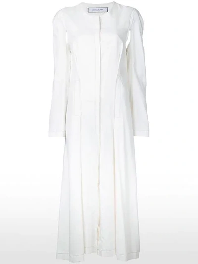 Eckhaus Latta Off-white Duster Dress