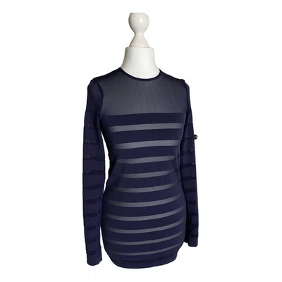 Pre-owned Wolford Blue Synthetic Top