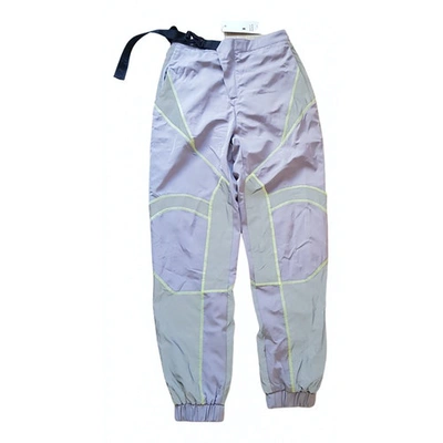 Pre-owned Daily Paper Trousers In Grey