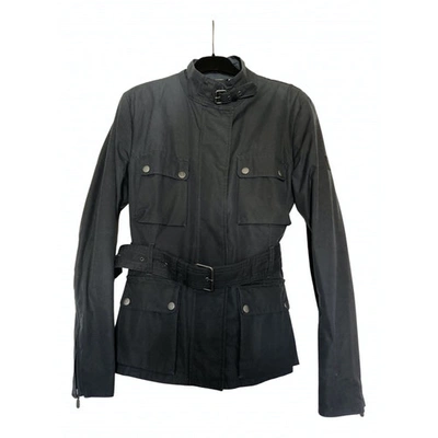 Pre-owned Belstaff Trench Coat In Blue