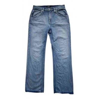 Pre-owned Hudson Blue Cotton Jeans