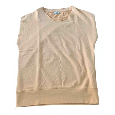 Pre-owned Closed Cotton Top In Other