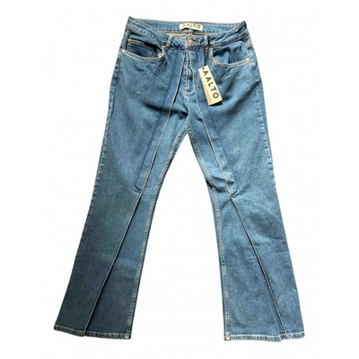 Pre-owned Aalto Blue Cotton Jeans