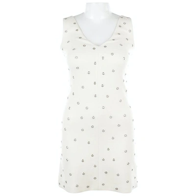 Pre-owned Victoria Beckham White Wool Dress