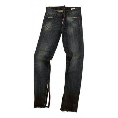 Pre-owned Dsquared2 Blue Denim - Jeans Jeans
