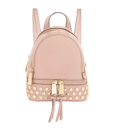 michael kors mini pink backpack