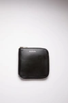 Acne Studios Zippered Wallet Black