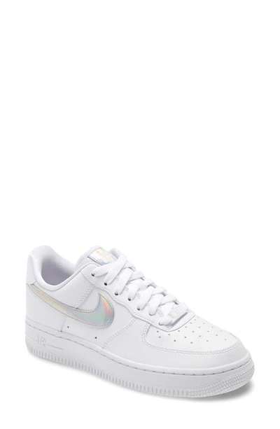 Nike Air Force 1 Low Ess Sneaker In White/ White/ White