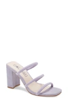 Sol Sana Judith Strappy Sandal In Lilac Suede