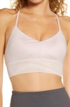 Alo Yoga Yoga Bra In Pink Mauve