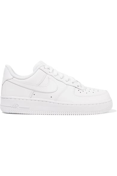 Nike Air Force I Leather Sneakers | ModeSens