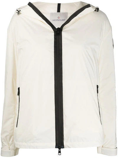 Moncler Lilas Standard Jacket With Hood In White