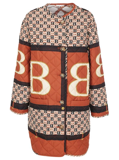 Burberry Multicolor Polyester Coat