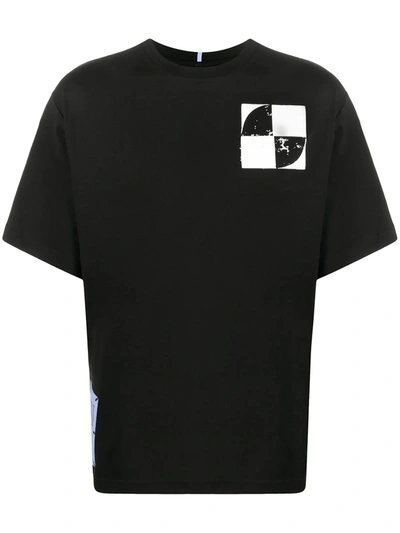 Mcq By Alexander Mcqueen Mcq Black Graphic Relaxed T-shirt