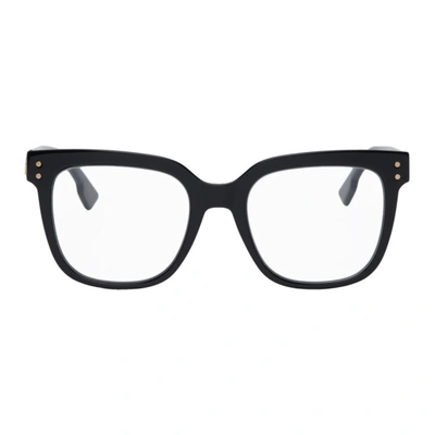Dior Black Cd1 Glasses In 0807 Black