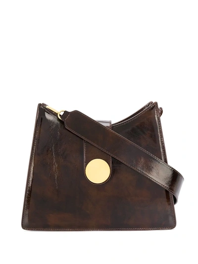 Elleme Medium Shoulder Bag In Brown