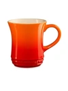 Le Creuset Glazed Tea Mug In Flame