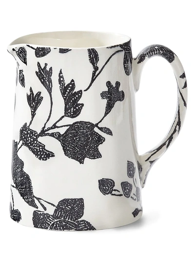 Ralph Lauren Burleigh Garden Vine Tank Creamer In Black