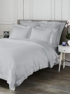 Saks Fifth Avenue Butterfly Flange Flat Sheet In Grey