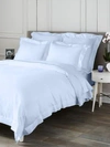 Saks Fifth Avenue Butterfly Flange Flat Sheet In Sky