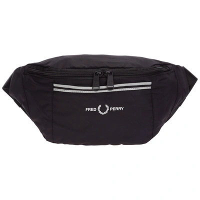 Fred Perry Men's Belt Bum Bag Hip Pouch In Nero