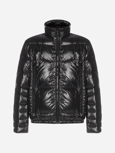 Prada Padded Down Jacket In Black