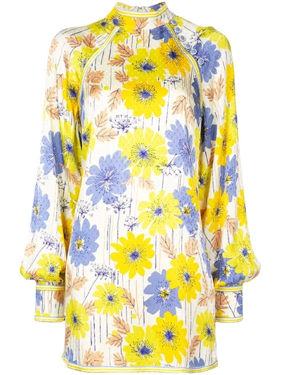 Alice Mccall Dream Lover Floral-print Dress In Yellow