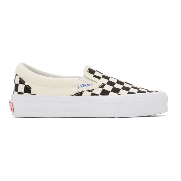 off white checker vans