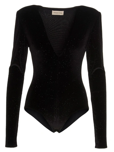 Alexandre Vauthier Deep V In Black