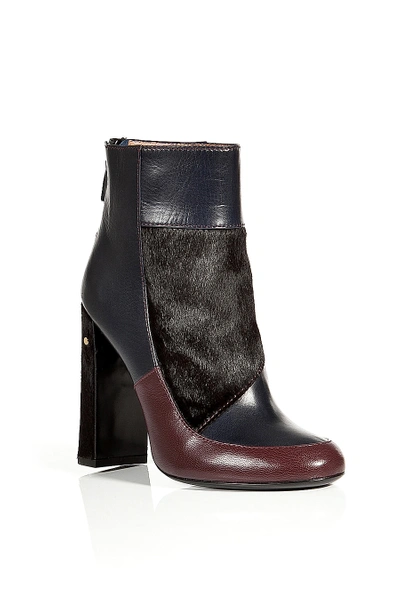 Laurence Dacade Leather/haircalf Patchwork Ankle Boots