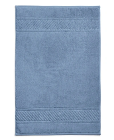 Martha Stewart Collection Spa 100% Cotton Tub Mat, 20" X 30", Created For Macy's In Rowboat