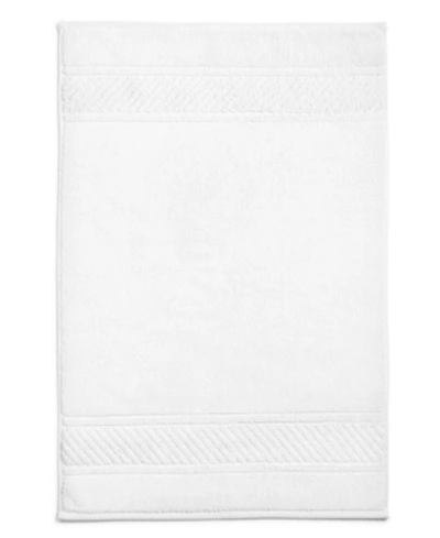 Martha Stewart Collection Spa 100% Cotton Tub Mat, 20" X 30", Created For Macy's In Meringue