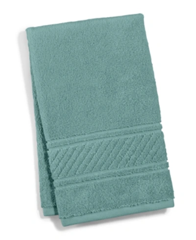 Martha Stewart Collection Spa 100% Cotton Hand Towel, 16" X 28", Created For Macy's In Ocean