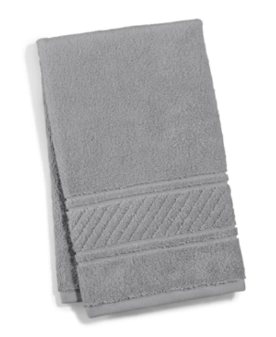 Martha Stewart Collection Collection Spa 100% Cotton Hand Towel, 16" X 28", Exclusively At Macy's In Mourning Dove