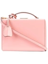 Mark Cross Mini Grace Box Bag In Pink