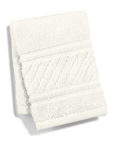 Martha Stewart Collection Spa 100% Cotton Washcloth, 13" X 13", Created For Macy's In Vanilla