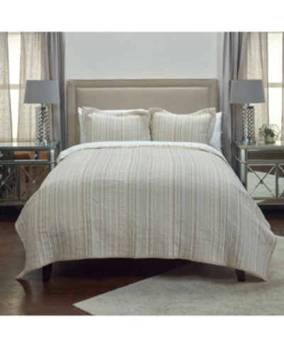 Rizzy Home Riztex Usa Patrick Matelasse Quilt, King In Ivory