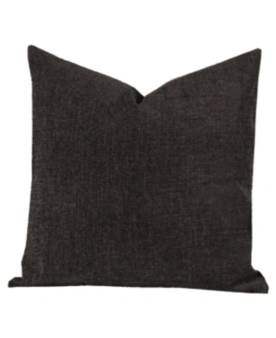 Siscovers Steele Decorative Pillow, 16" X 16" In Charcoal