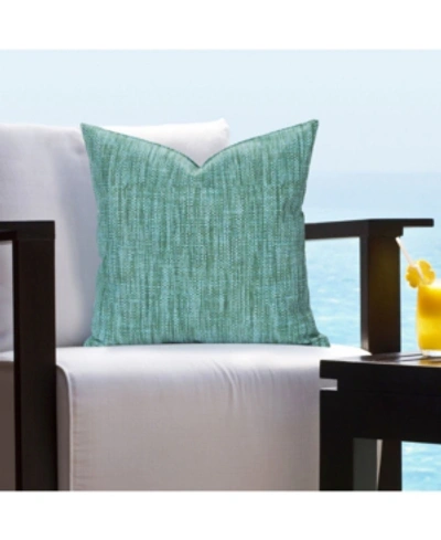 Siscovers Deep Sea Indoor/outdoor Decorative Pillow, 16" X 16" In Dk Green