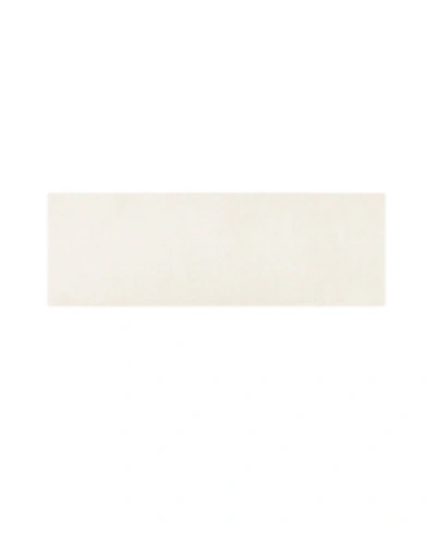 Madison Park Marshmallow Bath Rug, 24" X 72" In Ivory