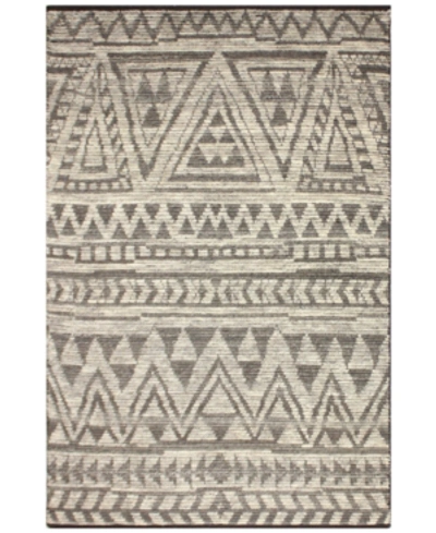Bb Rugs Natural Wool Nat-21 Gray 8'6" X 11'6" Area Rug In Grey