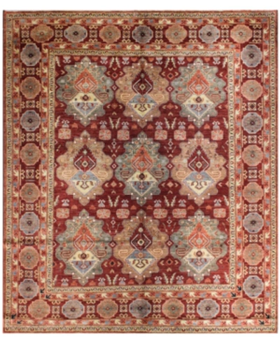 Bb Rugs Pak Tribal 594707 Rust 8'1" X 9'4" Area Rug