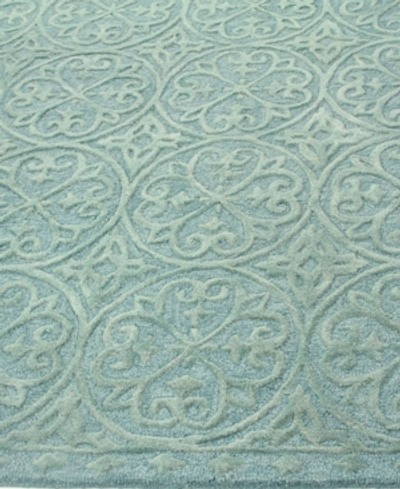 Bb Rugs Adige Adi149 7'6" X 9'6" Area Rug In Teal