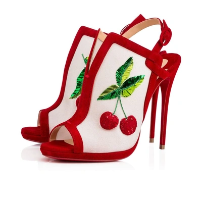 Christian Louboutin Orchida 120mm Version Rougissime Suede